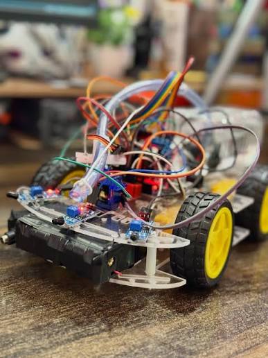 Fire Fighting Car Robotics